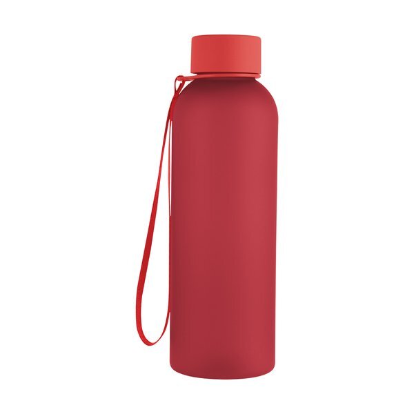 Morgan rPET Rubberized Bottle w/ Carry Strap, 20oz.