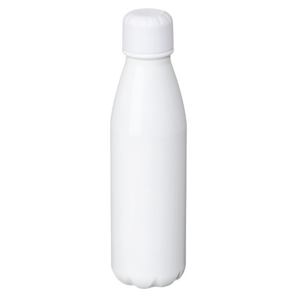 Cola Shape Aluminum Water Bottle, 17oz.