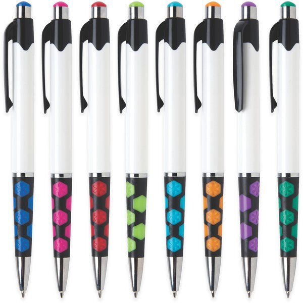 Mardi Gras® Hex Retractable Ballpoint Pen