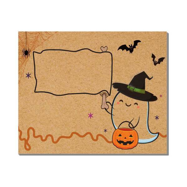 Halloween Kid's Coloring Book & 6 Color Pencil Set