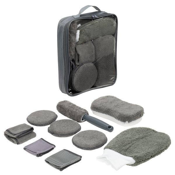 Pit Crew 9-Piece Car Wash Detailing Kit