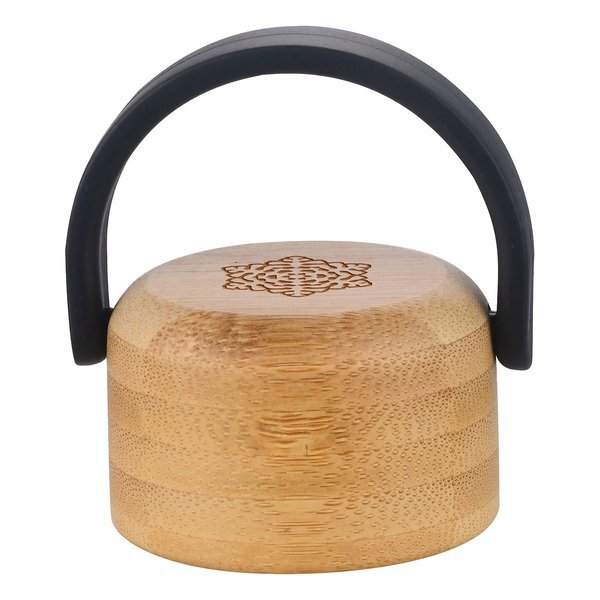 Sanzio rPET Bottle w/ Bamboo Lid, 21oz.