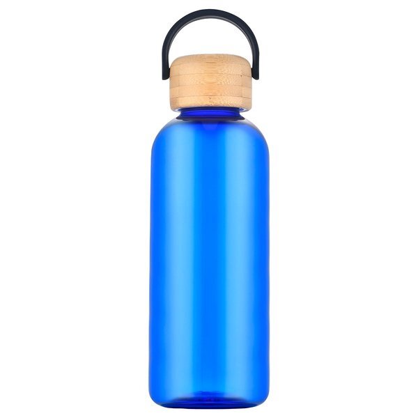 Sanzio rPET Bottle w/ Bamboo Lid, 21oz.