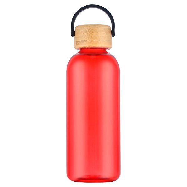 Sanzio rPET Bottle w/ Bamboo Lid, 21oz.