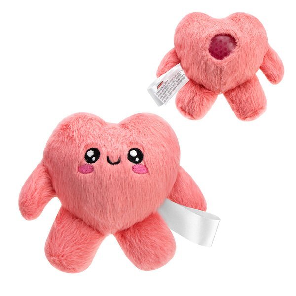 Fluffy Heart Plush and Gel Stress Buster™