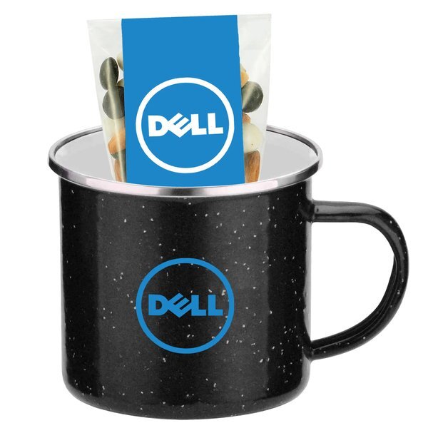 Espresso Mix & Speckled Camping Mug Gift Set