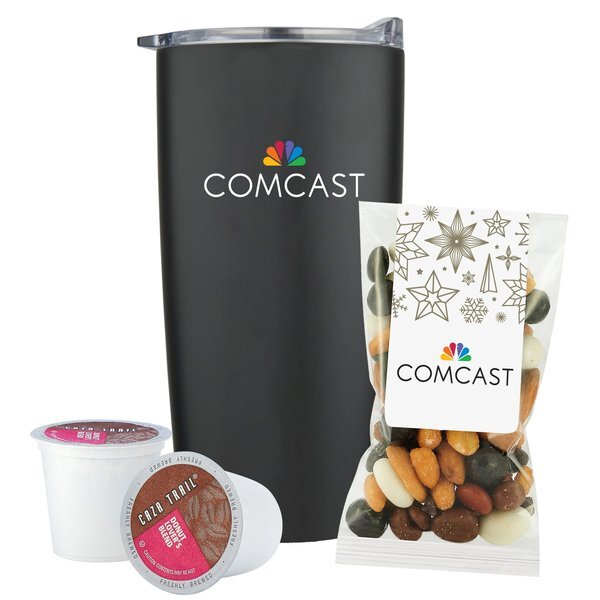 Espresso Mix, Coffee Pods & Straight Tumbler Gift Set