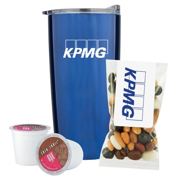 Espresso Mix, Coffee Pods & Straight Tumbler Gift Set