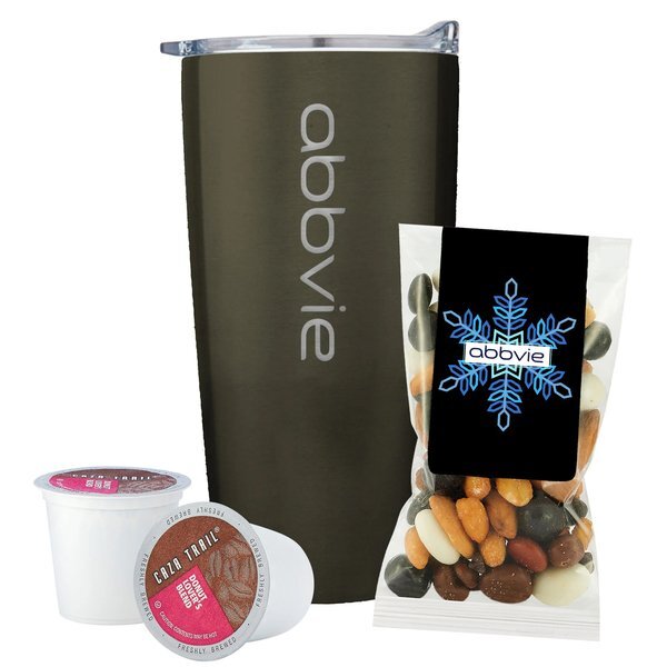 Espresso Mix, Coffee Pods & Straight Tumbler Gift Set