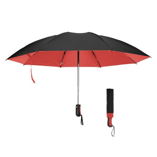 Two-Tone rPET Inversion Umbrella, 46" Arc