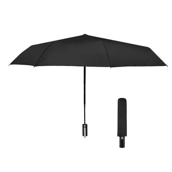 Telescopic rPET Folding Umbrella, 42" Arc