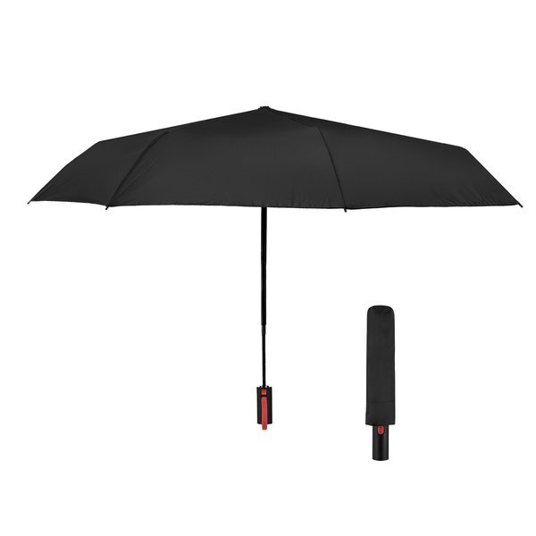 Telescopic rPET Folding Umbrella, 42" Arc