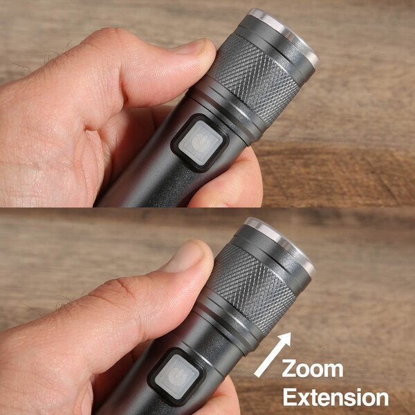 reNew Rechargeable COB Pocket Flashlight