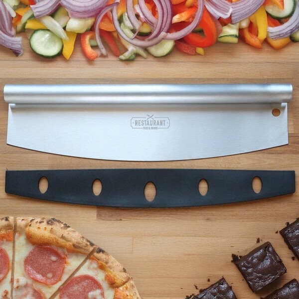 Blaze Stainless Steel Rocker Knife