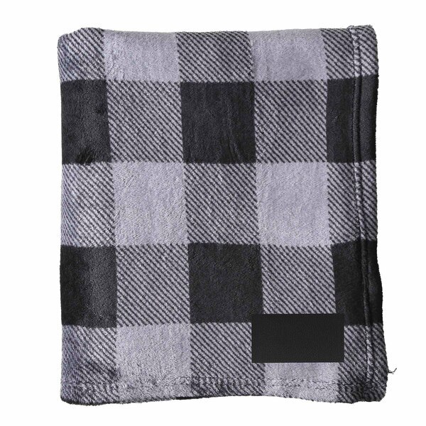 reGen rPET Flannel Throw Blanket, 50" x 60"