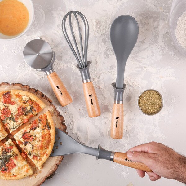 Four-Piece reGen Beechwood Utensil Set