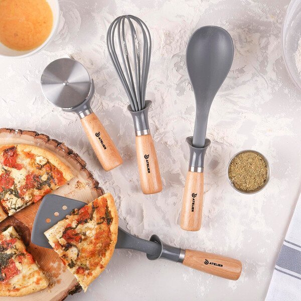 Four-Piece reGen Beechwood Utensil Set