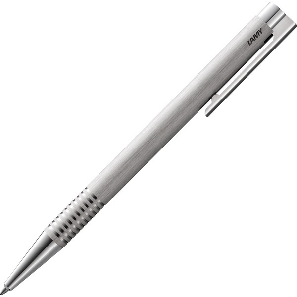 Lamy® Logo Brushed Stainless Steel Ballpoint Pen