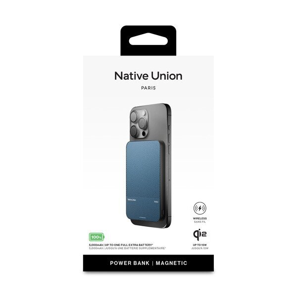 Native Union® ReClassic Magnetic Power Bank, 5000mAh