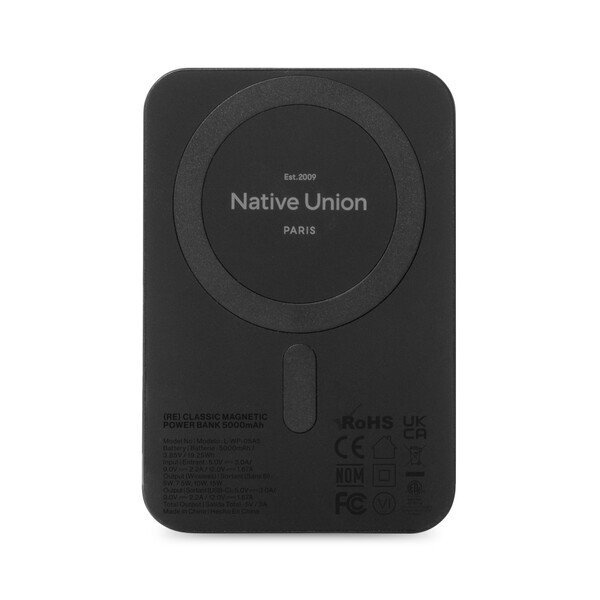 Native Union® ReClassic Magnetic Power Bank, 10000mAh