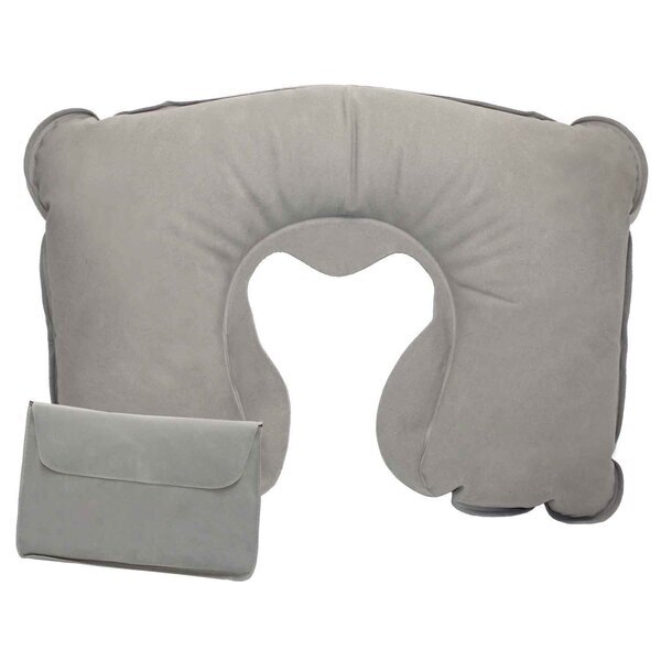 Inflatable Travel Neck Pillow w/ Pouch
