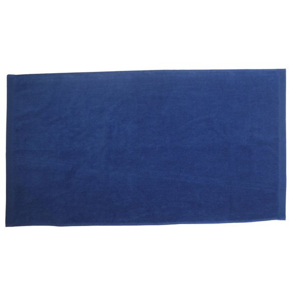 Turkish Signature Cotton Terry Velour Colored Sports Towel, 20" x 34"