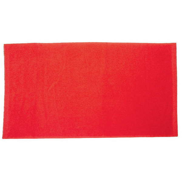 Turkish Signature Cotton Terry Velour Colored Sports Towel, 20" x 34"