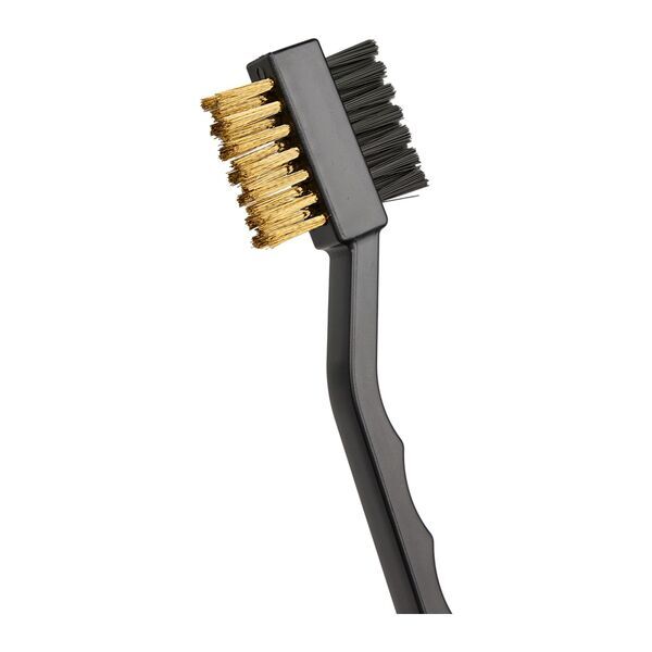 Recycled Golf Brush w/ Dual Bristles & Clip Attachment