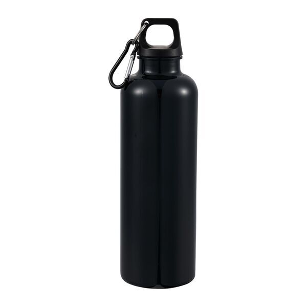 Race Recycled Bottle w/ Carabiner Clip, 25oz.