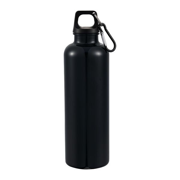 Race Recycled Bottle w/ Carabiner Clip, 25oz.