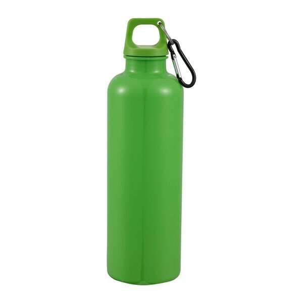 Race Recycled Bottle w/ Carabiner Clip, 25oz.