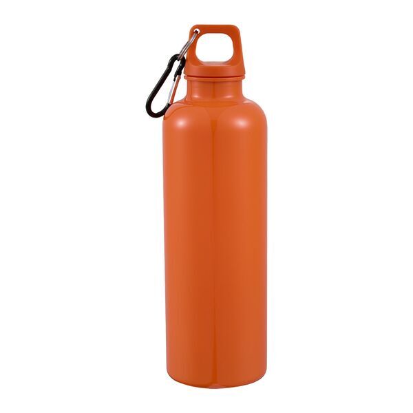 Race Recycled Bottle w/ Carabiner Clip, 25oz.