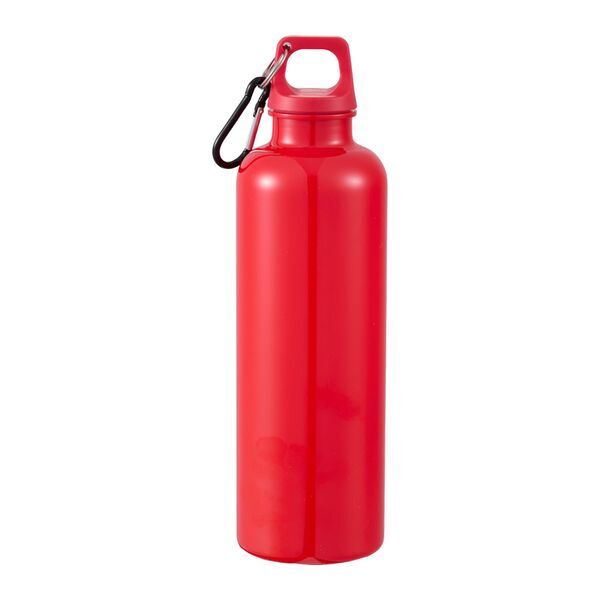 Race Recycled Bottle w/ Carabiner Clip, 25oz.