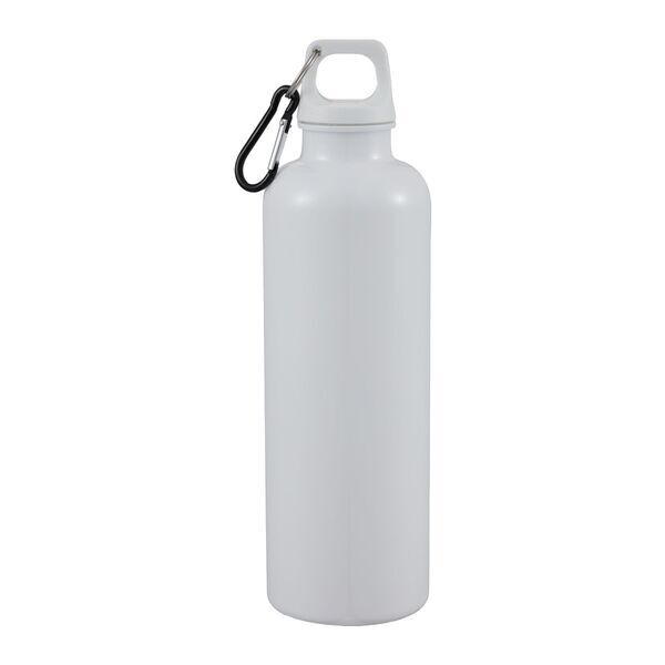 Race Recycled Bottle w/ Carabiner Clip, 25oz.