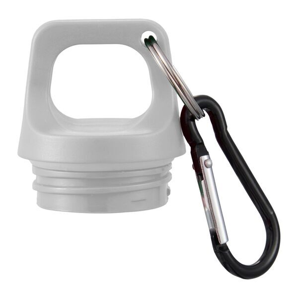 Race Recycled Bottle w/ Carabiner Clip, 25oz.