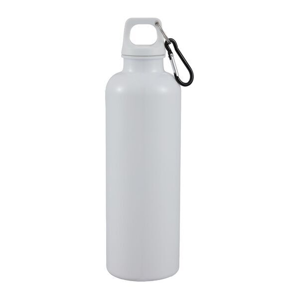 Race Recycled Bottle w/ Carabiner Clip, 25oz.