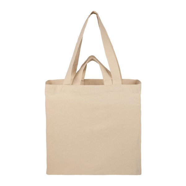 Dual Carry 6oz. Organic Cotton Tote