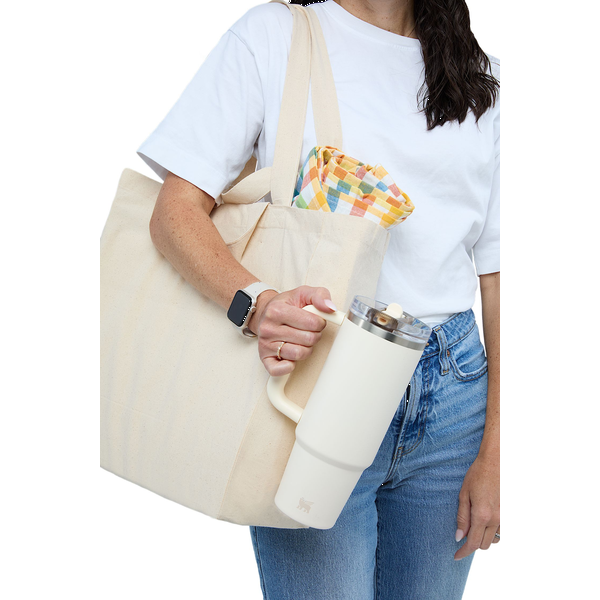 Dual Carry 6oz. Organic Cotton Tote