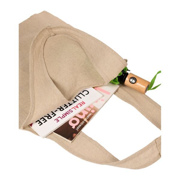 Bungalow 5oz. Recycled Cotton Twill Shopper Tote