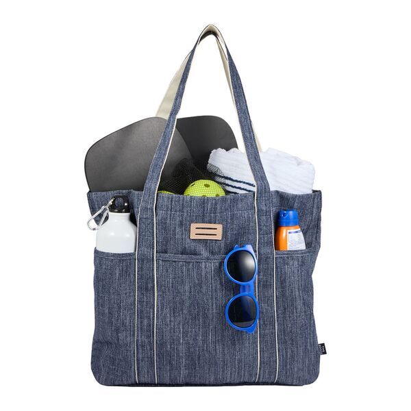 The Goods™ Navy Heather Carry All Tote
