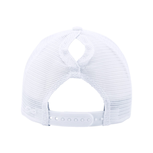 Infinity Her™ Modern Trucker Ladies' Ponytail Cap