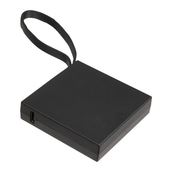 Recycled Power Bank w/ Type-C Cable, 2000mAh