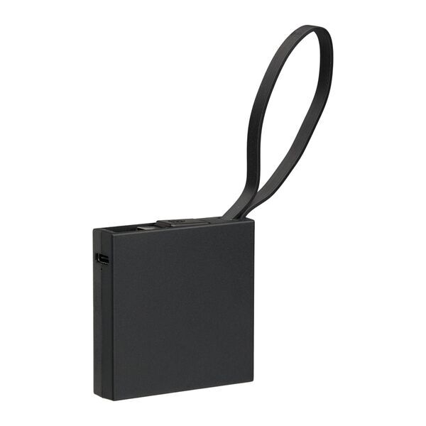 Recycled Power Bank w/ Type-C Cable, 2000mAh