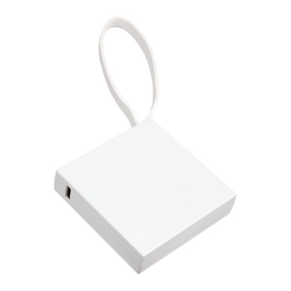 Recycled Power Bank w/ Type-C Cable, 2000mAh