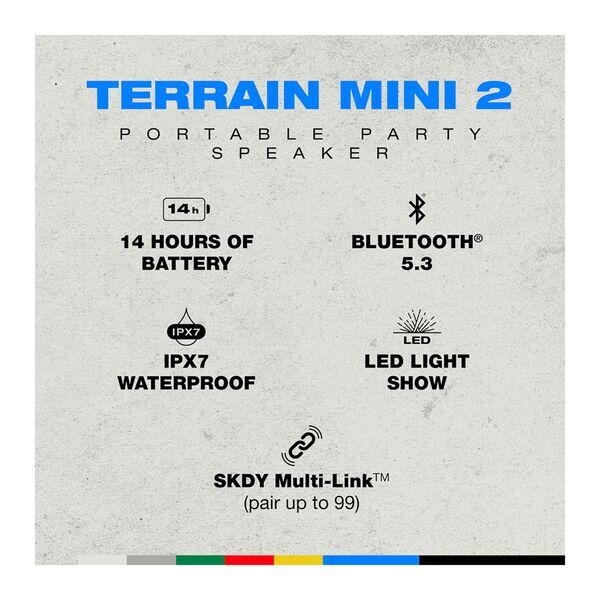 Skullcandy® Terrain Mini 2 Bluetooth Speaker