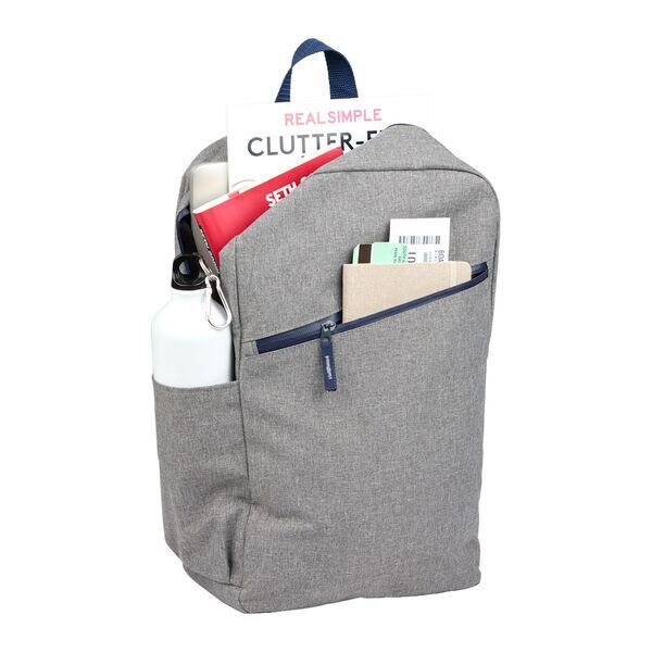 Angle Recycled Poly 15" Laptop Backpack