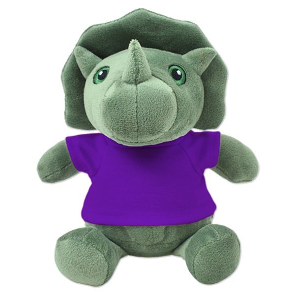 Tracey Triceratops Plush, 6"