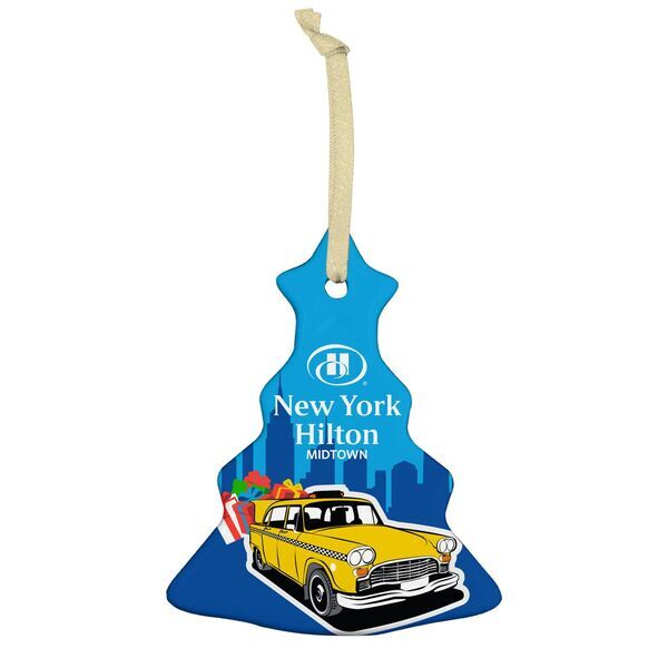 Christmas Tree Ceramic Holiday Ornament