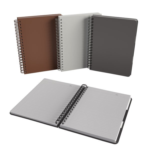 Aspen Hard Cover Spiral Journal, 9-3/4" x 7-3/10"