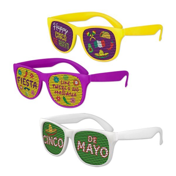 Cinco De Mayo Art Pinhole Sunglasses